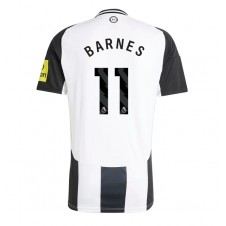 Newcastle United Harvey Barnes #11 Hjemmedrakt 2024-25 Kortermet